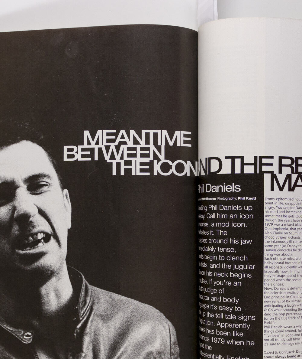 KYLIE MINOGUE Alexander McQueen BJORK Phil Daniels DAZED & CONFUSED magazine