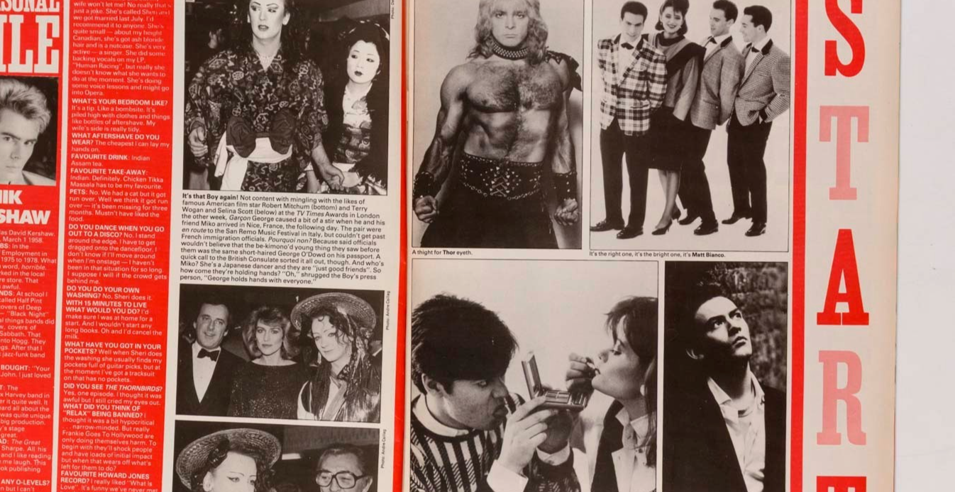 MADONNA Queen THE SMITHS Smash Hits February 1984 Tracey Ullman TINA TURNER Kemp