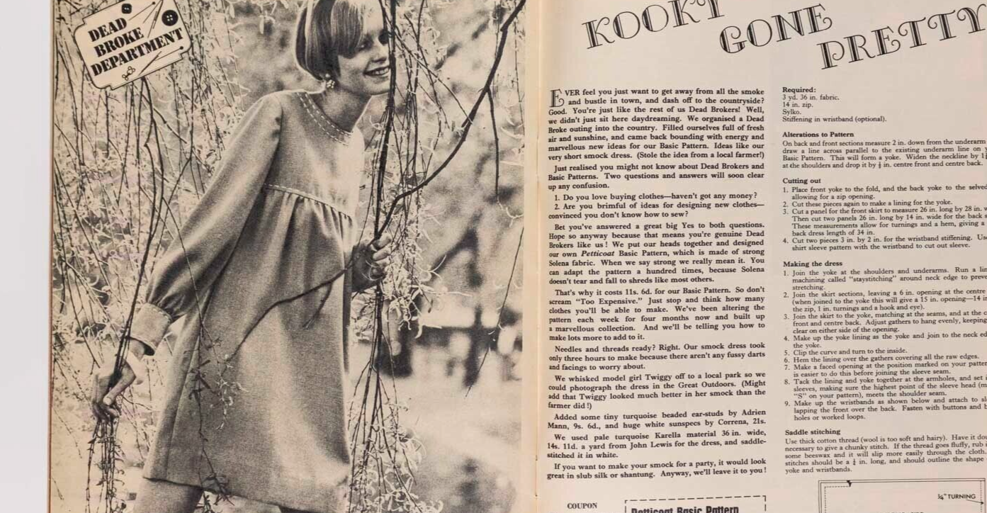 JULIE ANDREWS Twiggy MICK JAGGER Petticoat magazine June 1966 Mary Quant ASCHER