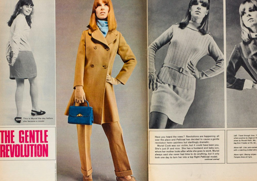 Jean Shrimpton TWIGGY Terence Stamp PETTICOAT magazine August 5 1967 Jonny Ross