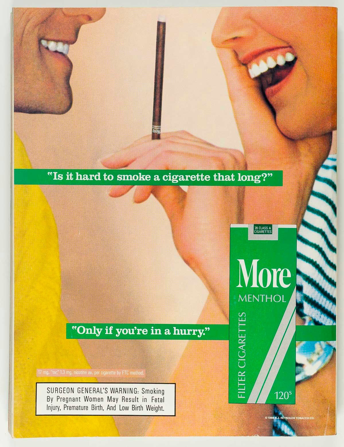 ANNA WINTOUR 1st Vogue magazine PETER LINDBERGH Jeans DENIM November 1988 vtg US