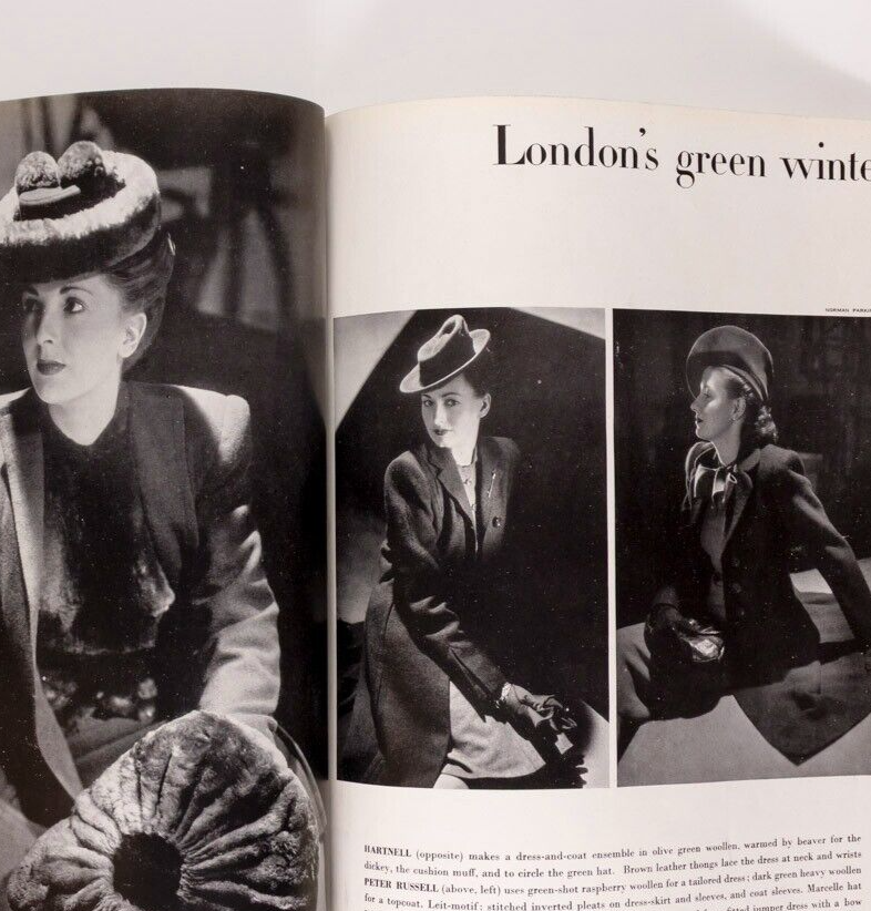 LEE MILLER Norman Parkinson MARLENE DIETRICH Vogue December 1944 Descombes JOFFE
