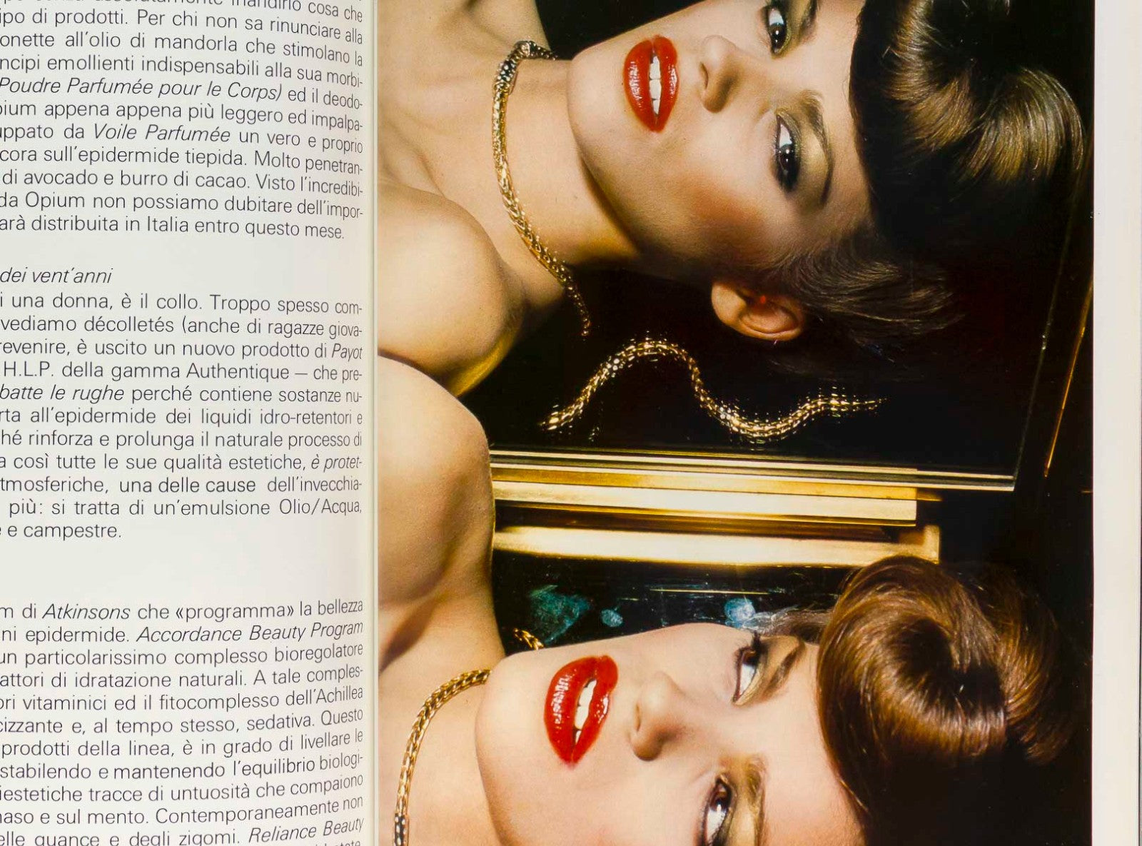 Michelle Stevens GIA CARANGI Alta Moda HARPER'S BAZAAR ITALIA September 1978 vtg