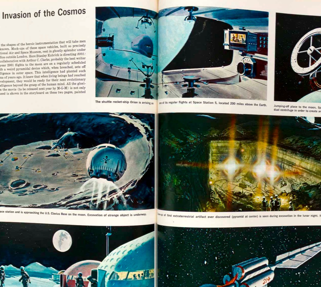 Stanley Kubrick 2001 William Burroughs ESQUIRE May 1966 Robert Vaughn CIA Spies