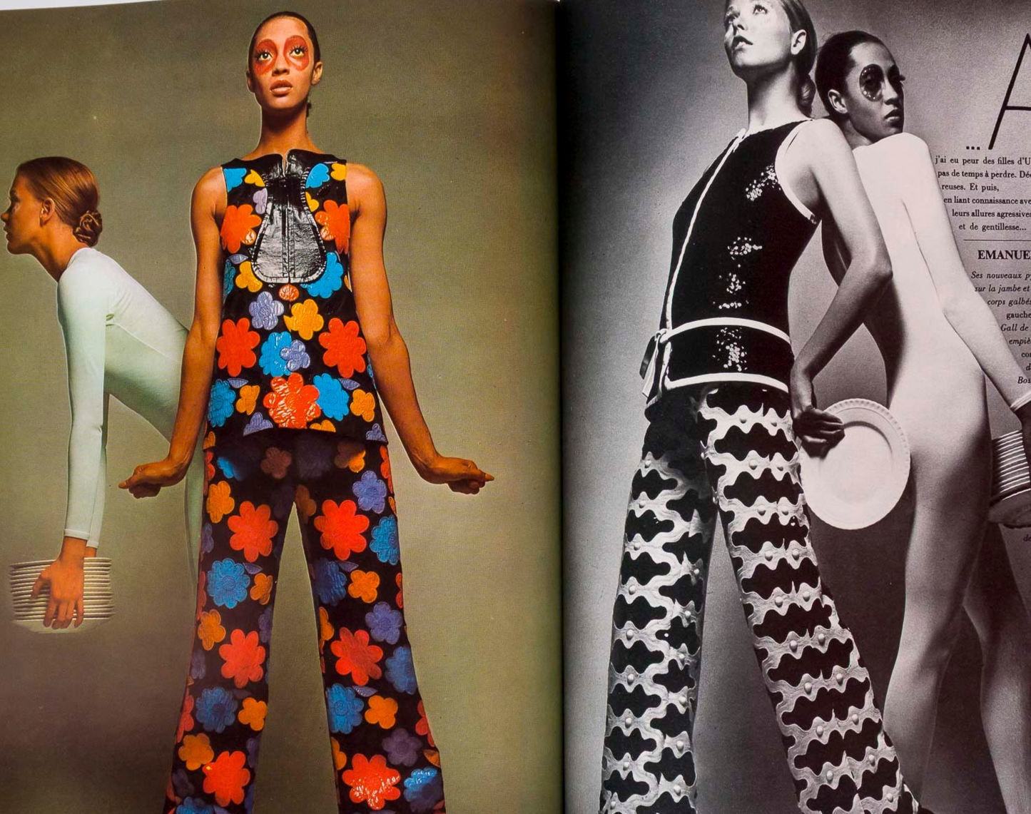 Susan Blakely COLLECTIONS Guy Bourdin PARIS VOGUE September 1969 Maudie James