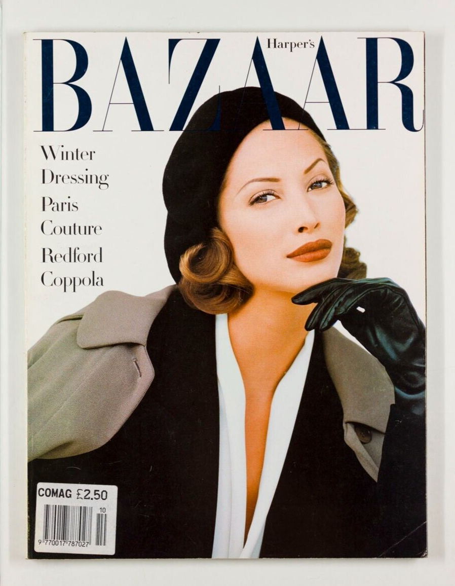 Christy Turlington KATE MOSS Helena Christensen COPPOLA Couture  HARPER'S BAZAAR