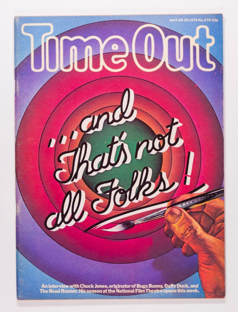 CHUCK JONES That's all folks ARTHUR SCARGILL Time Out UK magazine April 1979 NFT