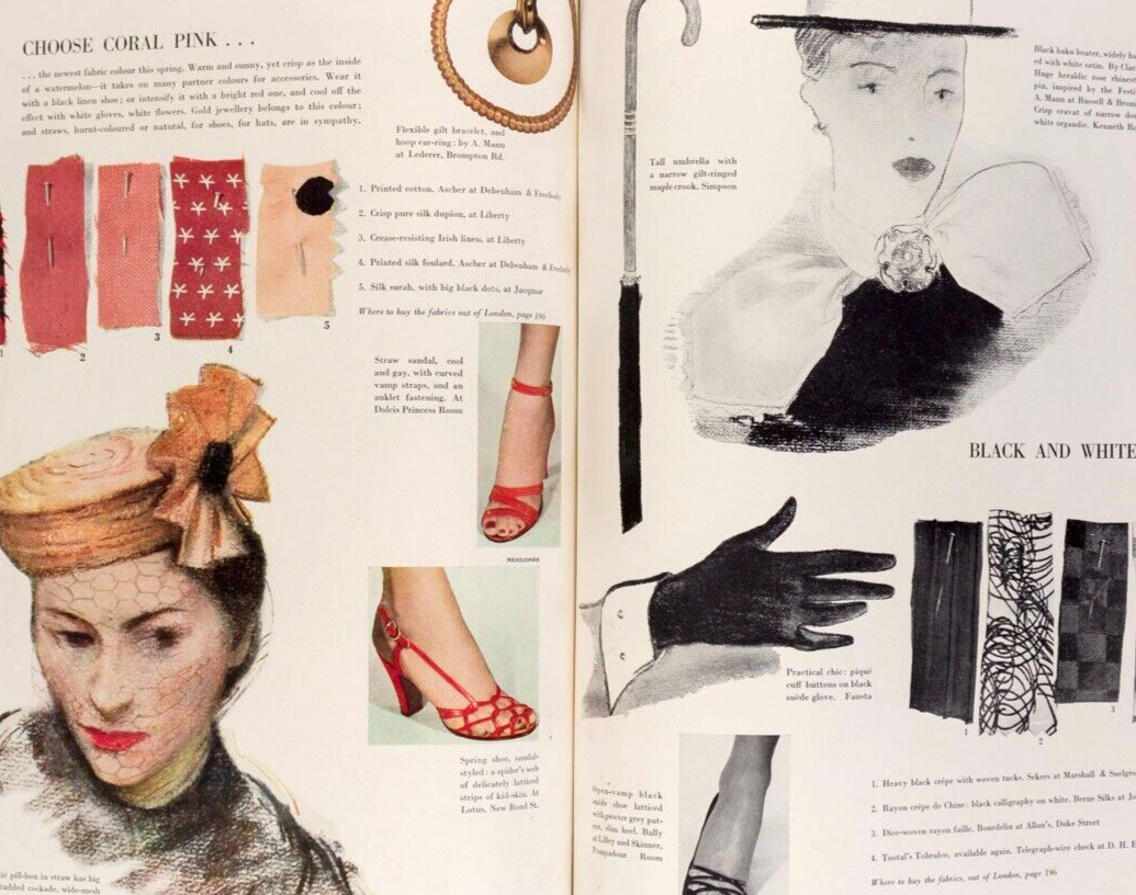 BLUMENFELD Horst NORMAN PARKINSON Paris JOHN WARD Balenciaga HEPWORTH Vogue 1951