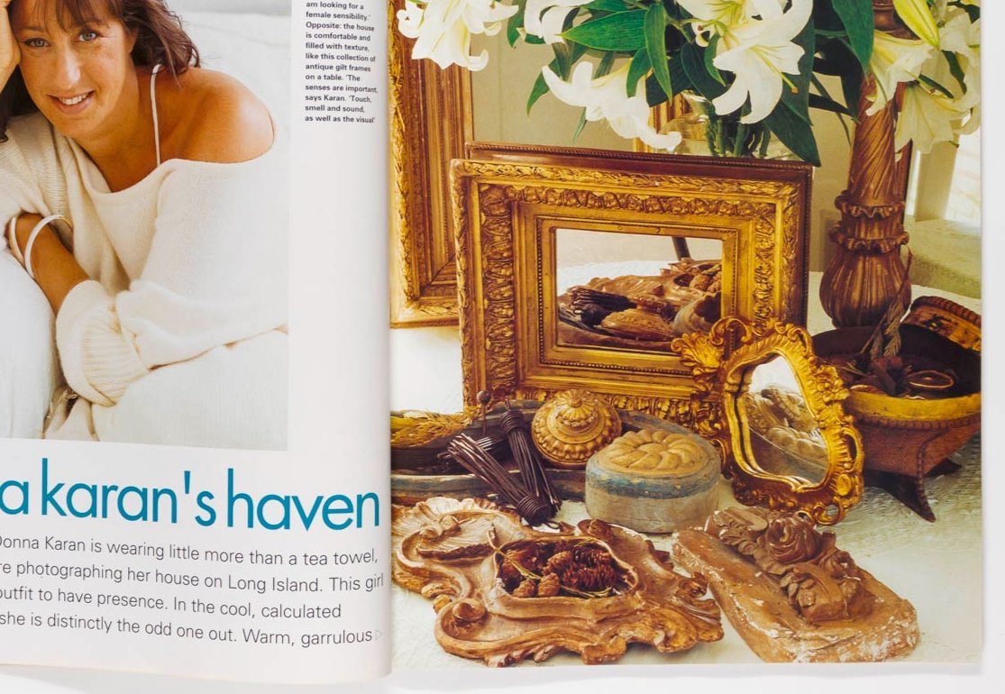 Donna Karan MICHELE OKA DONER Christopher Laughton ELLE DECORATION December 1994