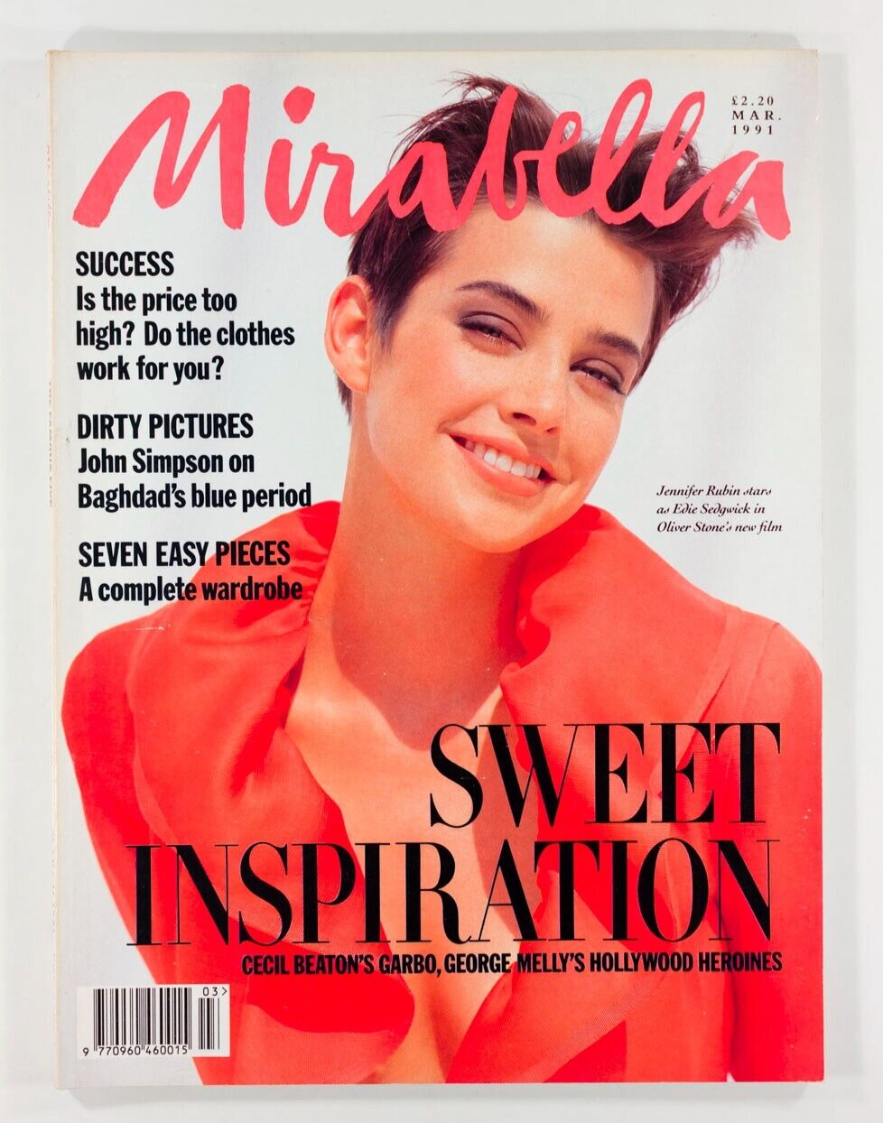 JENNIFER RUBIN George Melly CECIL BEATON Mirabella magazine March 1991 Baghdad