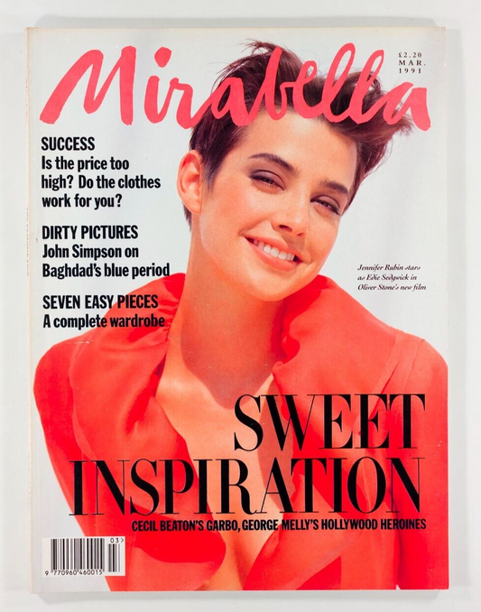 JENNIFER RUBIN George Melly CECIL BEATON Mirabella magazine March 1991 Baghdad