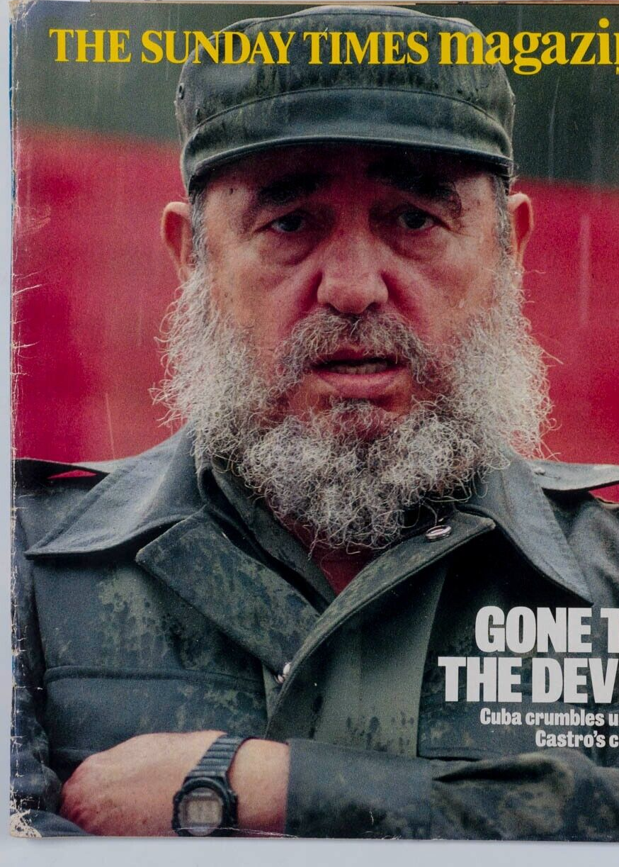 Castro Magazine Fidel Castro MANDY RICE-DAVIES Alessi RAY CONNOLLY Rio SUNDAY TIMES ma ...