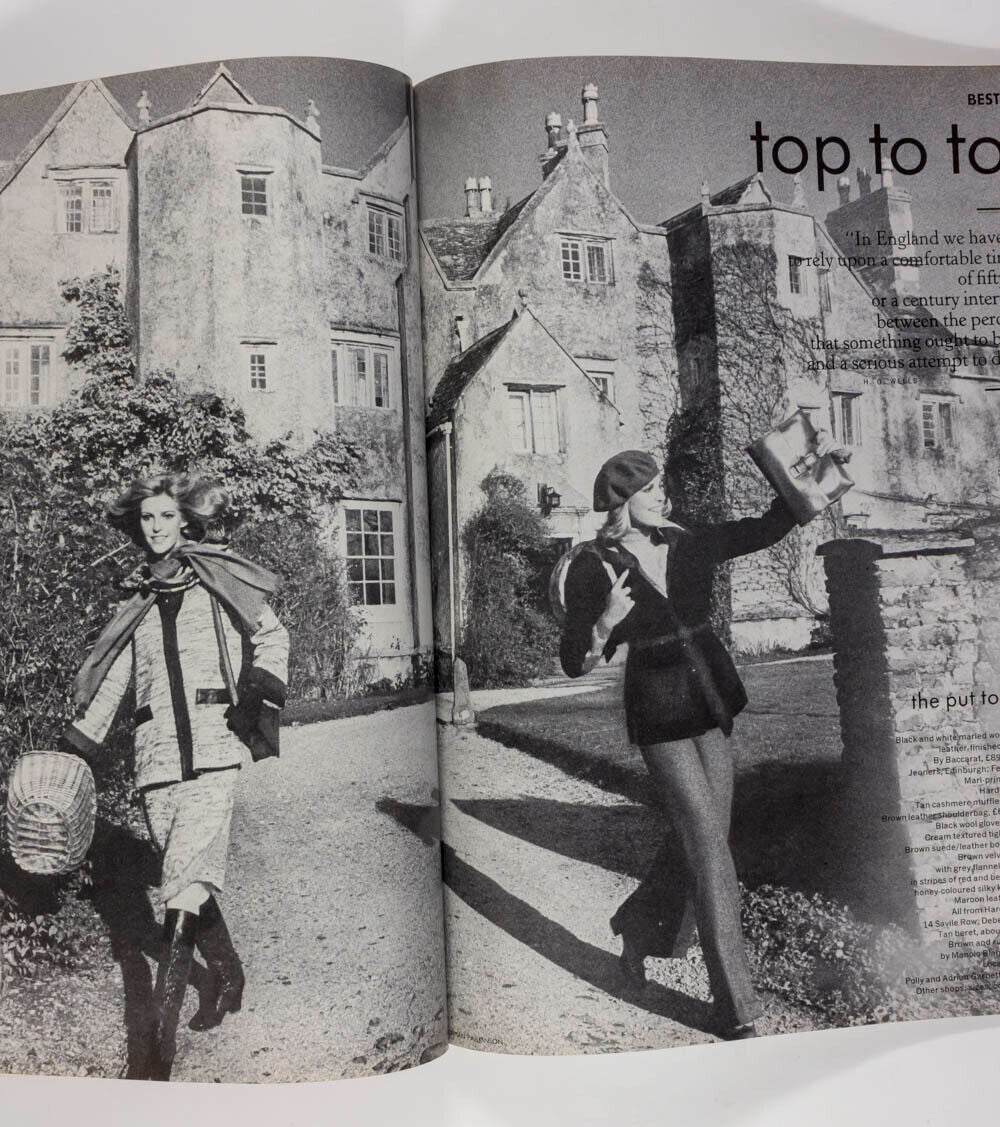 Ingmari Lamy CATHEE DAHMEN Marie Helvin NORMAN PARKINSON Cheryl Tiegs  UK VOGUE