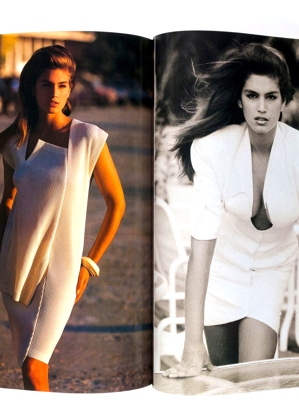 Cindy Crawford RACHEL WILLIAMS Tatjana Patitz HERB RITTS Rolex JPG ~ PARIS VOGUE