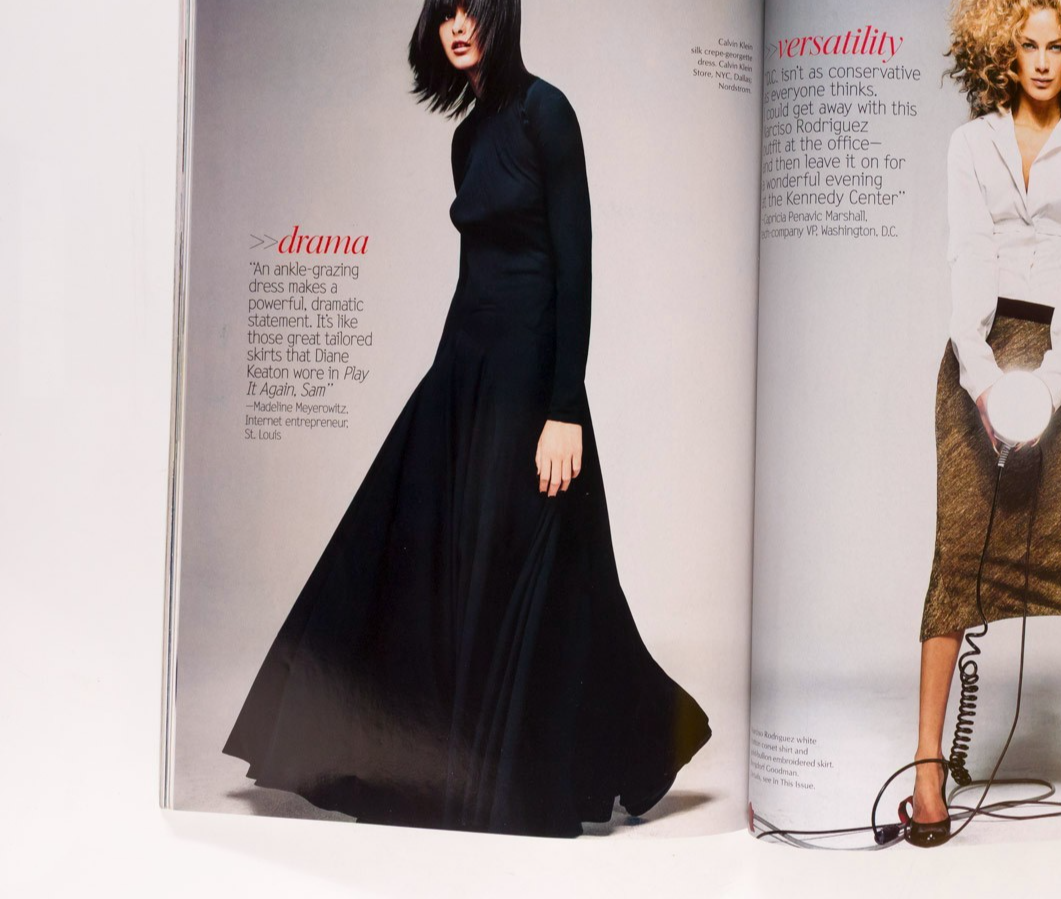 Amber Valletta CAROLYN MURPHY Liya Kebede JUDE LAW Vogue 2002 July BRITNEY Iman