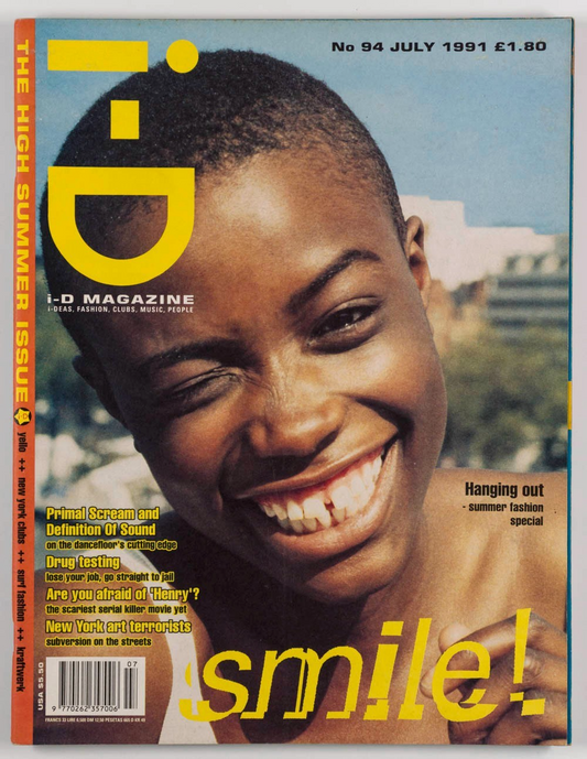 Jason Evans EDWARD ENNINFUL Simon Foxton STRICTLY i-D July 1991 Lorraine Pascale