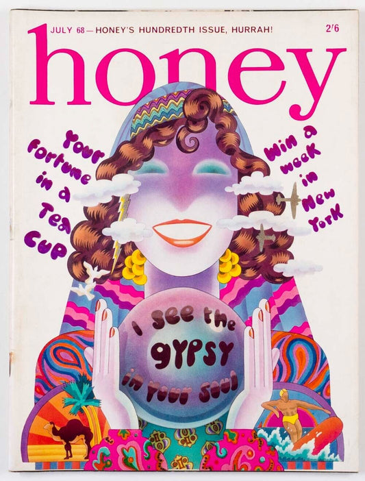 Alan Aldridge KLEPTOMANIA Vanessa Redgrave GYPSY Foale & Tuffin HONEY magazine