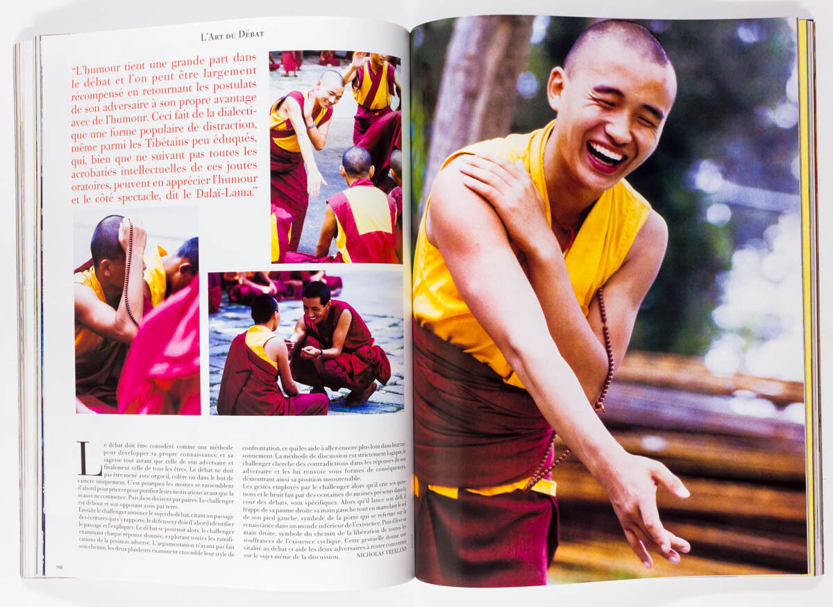 Dalai Lama TIBET Helena Christensen PAOLO ROVERSI Enrique Badulescu PARIS VOGUE