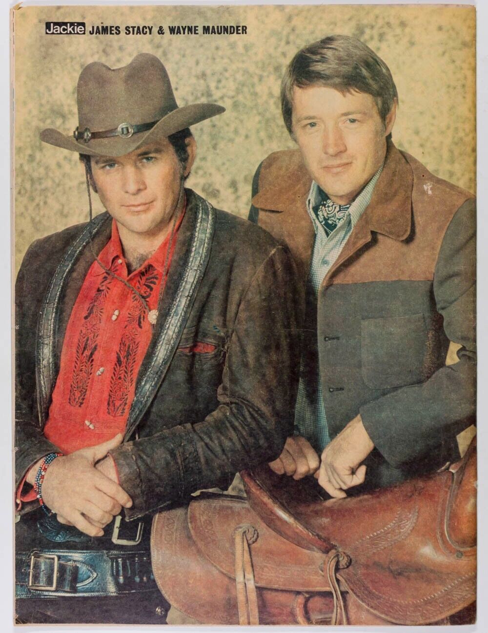 Barry Evans JACK WILD Osmonds JACKIE magazine 1970 James Stacy WAYNE MAUNDER Mud