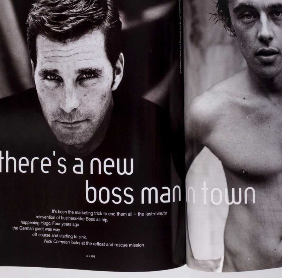 Ewan McGregor ADRIAN NEIL RAYMENT Jodie Kidd ARENA HOMME # 6 1996 Juergen Teller