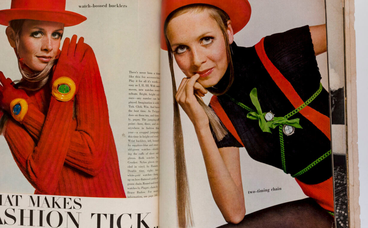 Twiggy JIM MORRISON Veruschka PENELOPE TREE Gloria Vanderbilt MRS SIMPSON Vogue