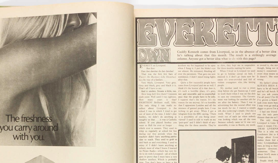 Mick Jagger DENNIS WILSON CHARLES MANSON Kenny Everett MC5   Rave September 1969