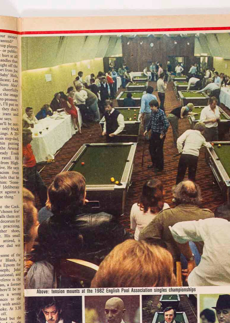 Pool DAVID FROST Napalm girl TIMOTHY WEST Ken Morgans OBSERVER January 30 1983