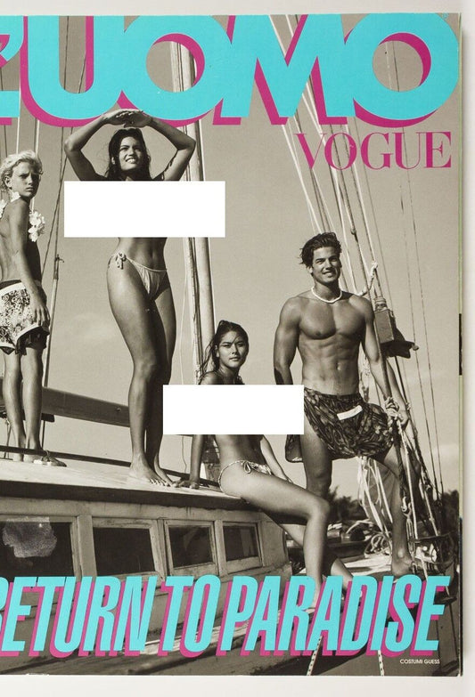 Bruce Weber RETURN TO PARADISE Anna Della Russo KONTIKI L’uomo Vogue magazine