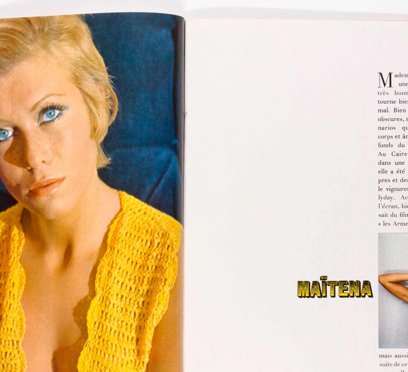 AMANDA LEAR Salvador Dali SISLEY Sacher Masoch ADAM magazine March 1970 Mens VTG