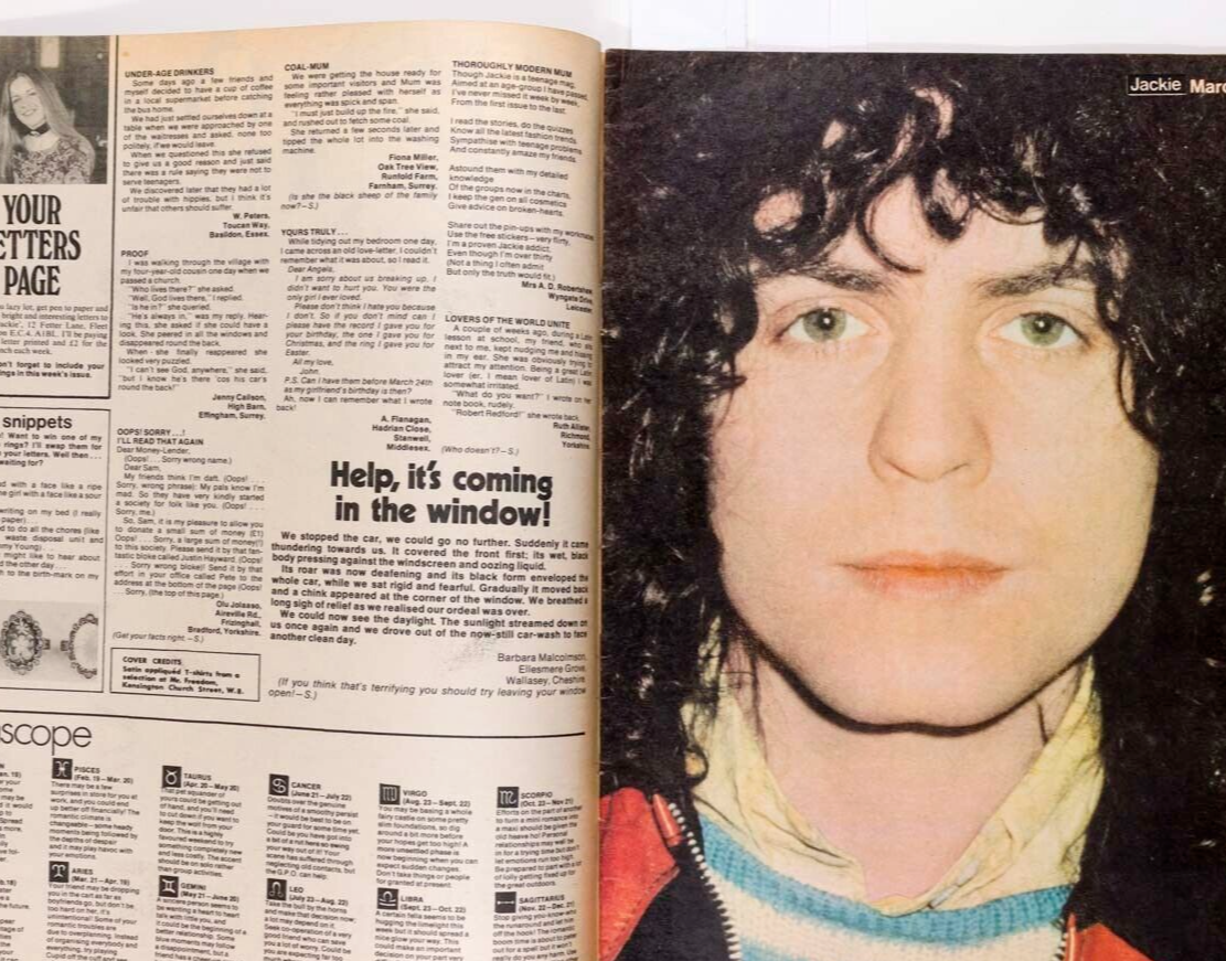 Mr Freedom MARC BOLAN The Sweet EMERSON LAKE PALMER Ryan O'Neal  JACKIE magazine