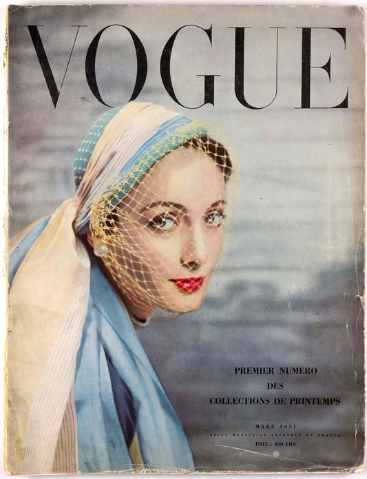 Balenciaga ROBERT DOISNEAU Tom Keogh PARIS VOGUE March 1951 Collections HERMES