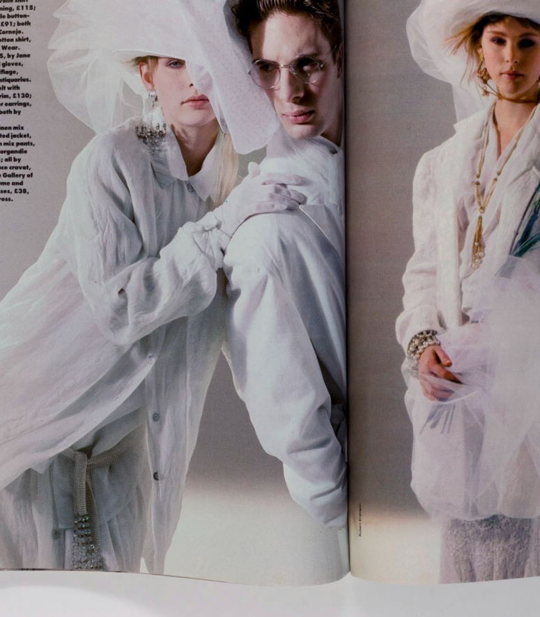 PAULA YATES Bob Geldof IAN CHARLESON Company magazine 1986 April SAM SHEPARD vtg