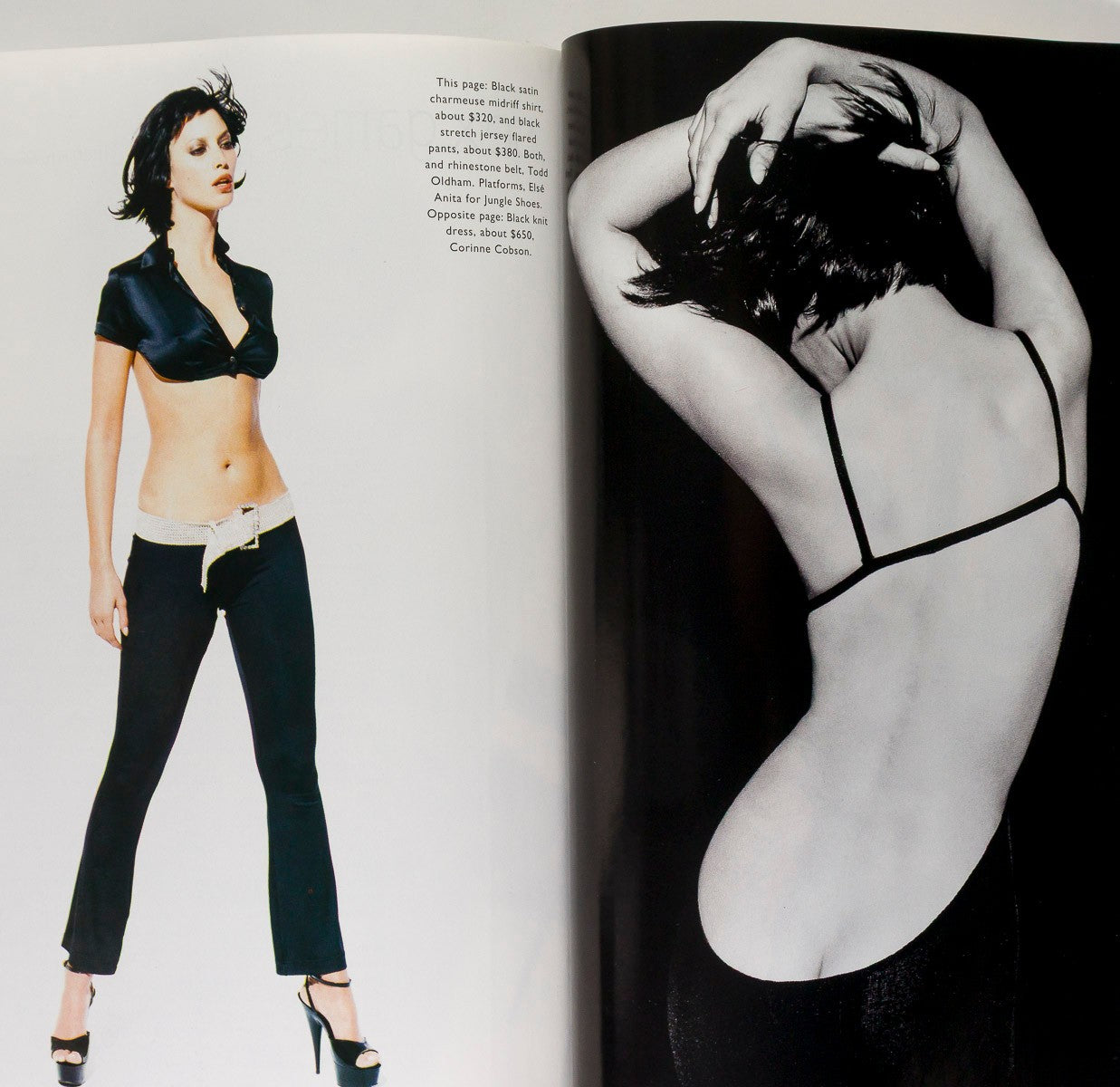 Shalom Harlow MADONNA VERSACE Parker Posey HARPER'S February 1995 Amber Valletta