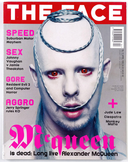 Alexander McQueen STEVEN KLEIN Nick Knight JUDE LAW Sunniva THE FACE magazine UK