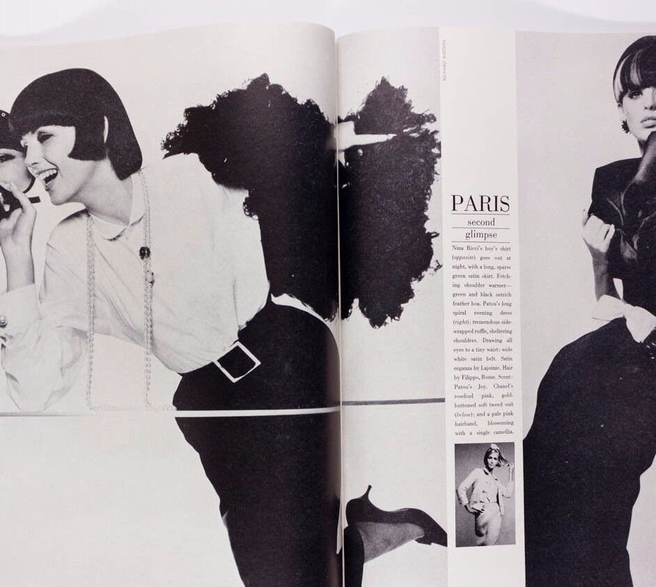 VERUSCHKA Richard Avedon DONNA MITCHELL Givenchy ROBIN DOUGLAS HOME Harper's VTG