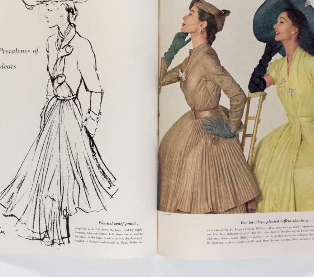 BLUMENFELD Horst NORMAN PARKINSON Paris JOHN WARD Balenciaga HEPWORTH Vogue 1951