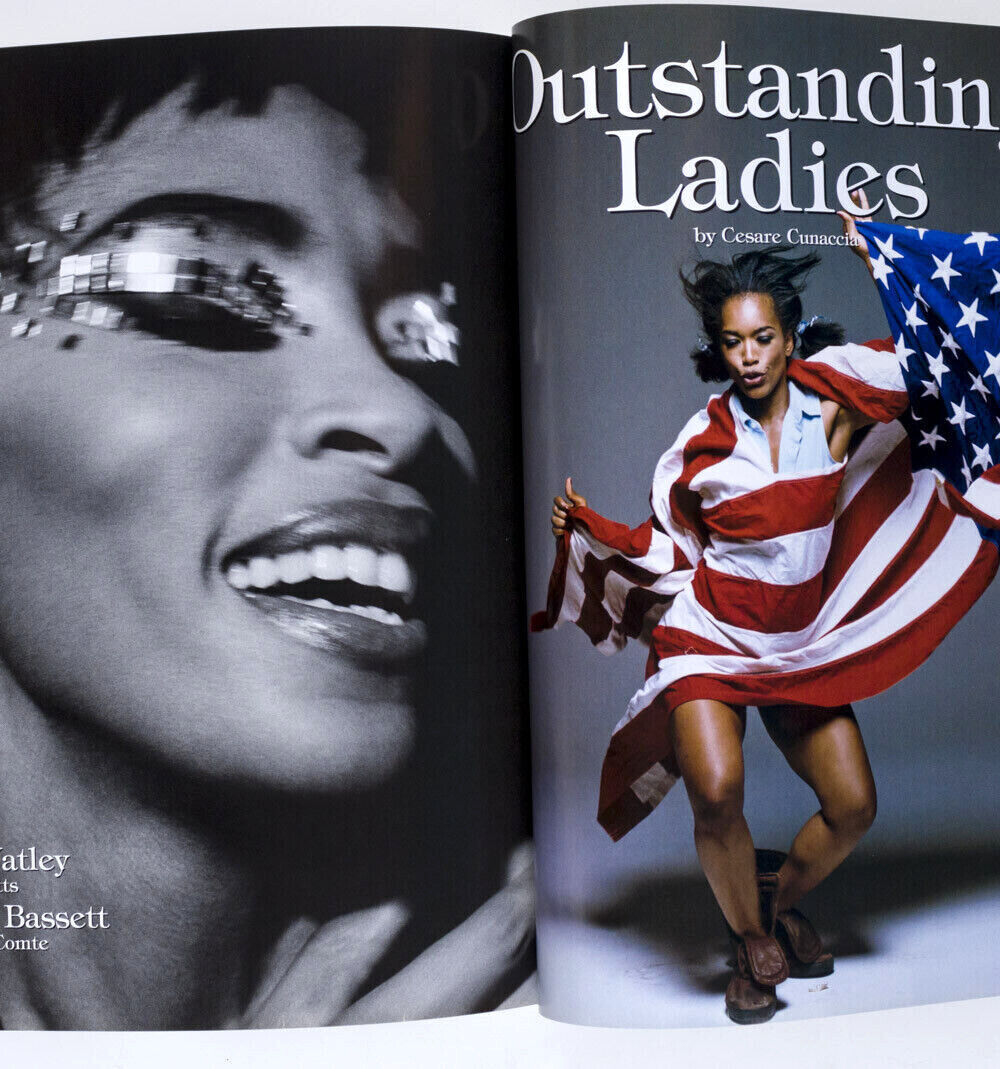 The Black Issue NAOMI CAMPBELL Grace Jones TINA TURNER Chanel IMAN  Vogue Italia