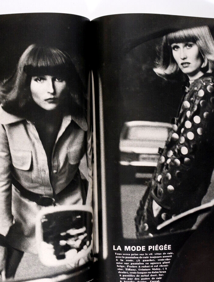 BRIGITTE BARDOT Helmut Newton BOB RICHARDSON Guy Bourdin FR. Vogue 1971 October