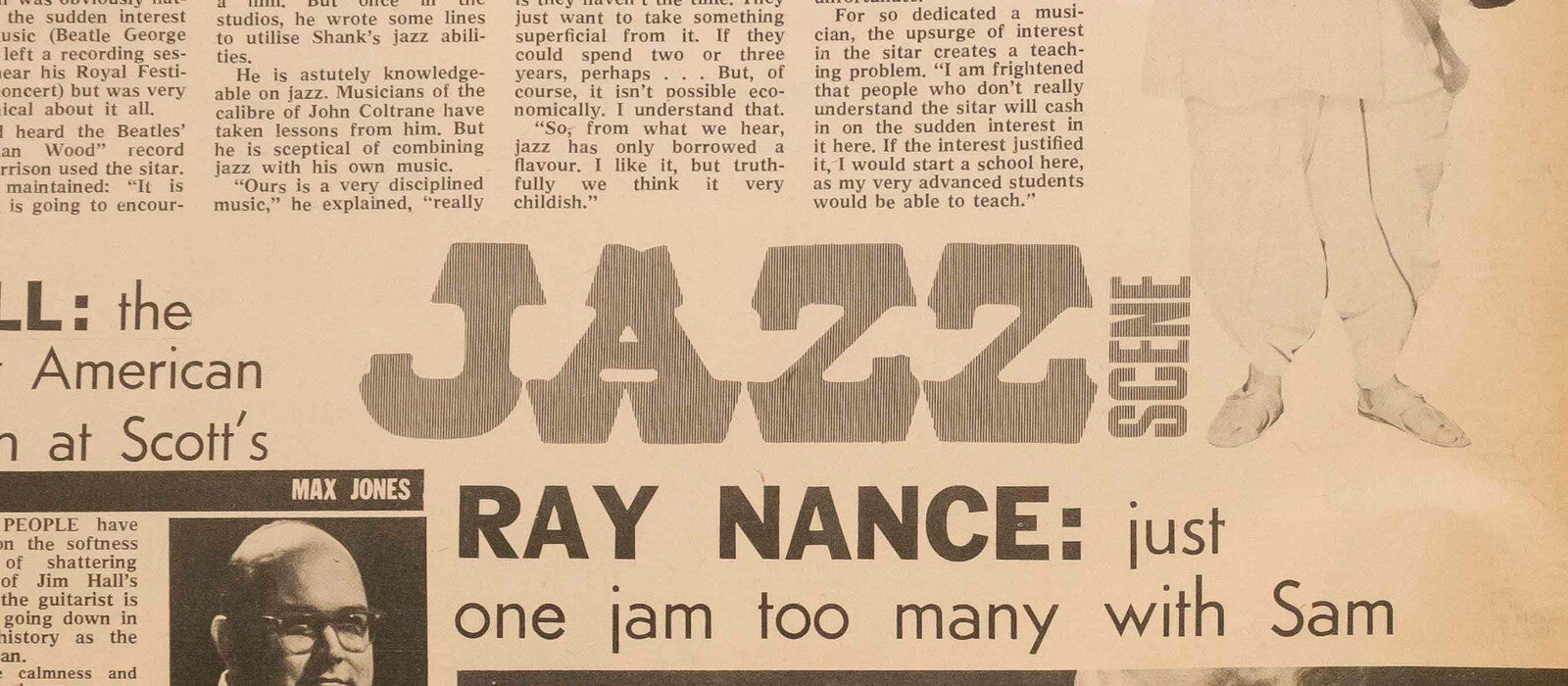 JOHN LENNON The Beatles TOM JONES Ravi Shankar UK Jazz MELODY MAKER June 11 1966