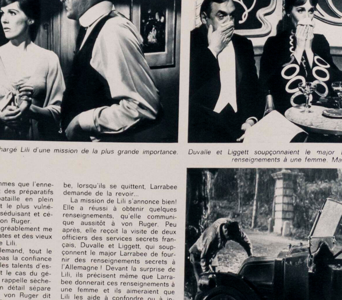 SHARON TATE Julie Andrews CLAUDIA CARDINALE Chanel CARY GRANT Cinemonde magazine