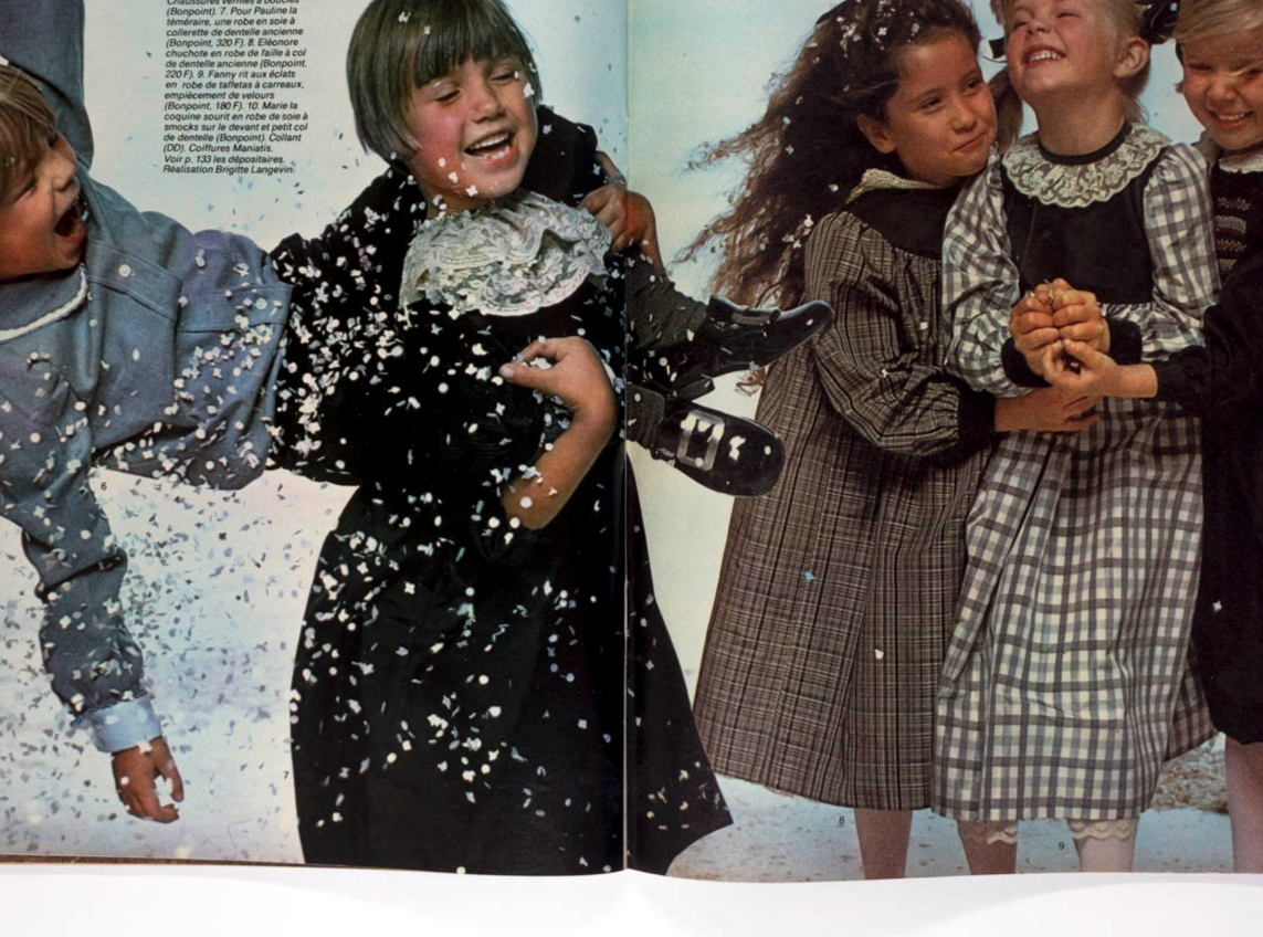 SARITA OJEDA Yves Mourousi JEANLOUP SIEFF Elle 13 December 1976 CARSON MCCULLERS