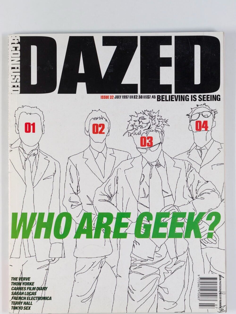 Richard Ashcroft RADIOHEAD Raymond Pettibon CANNES Sarah Lucas DAZED & CONFUSED