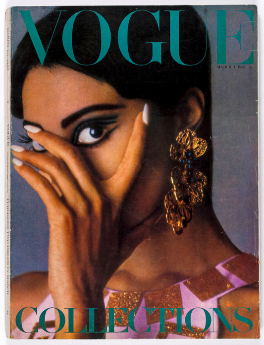 Donyale Luna 1st black Vogue model + PEGGY MOFFITT Jill Kennington HELMUT NEWTON