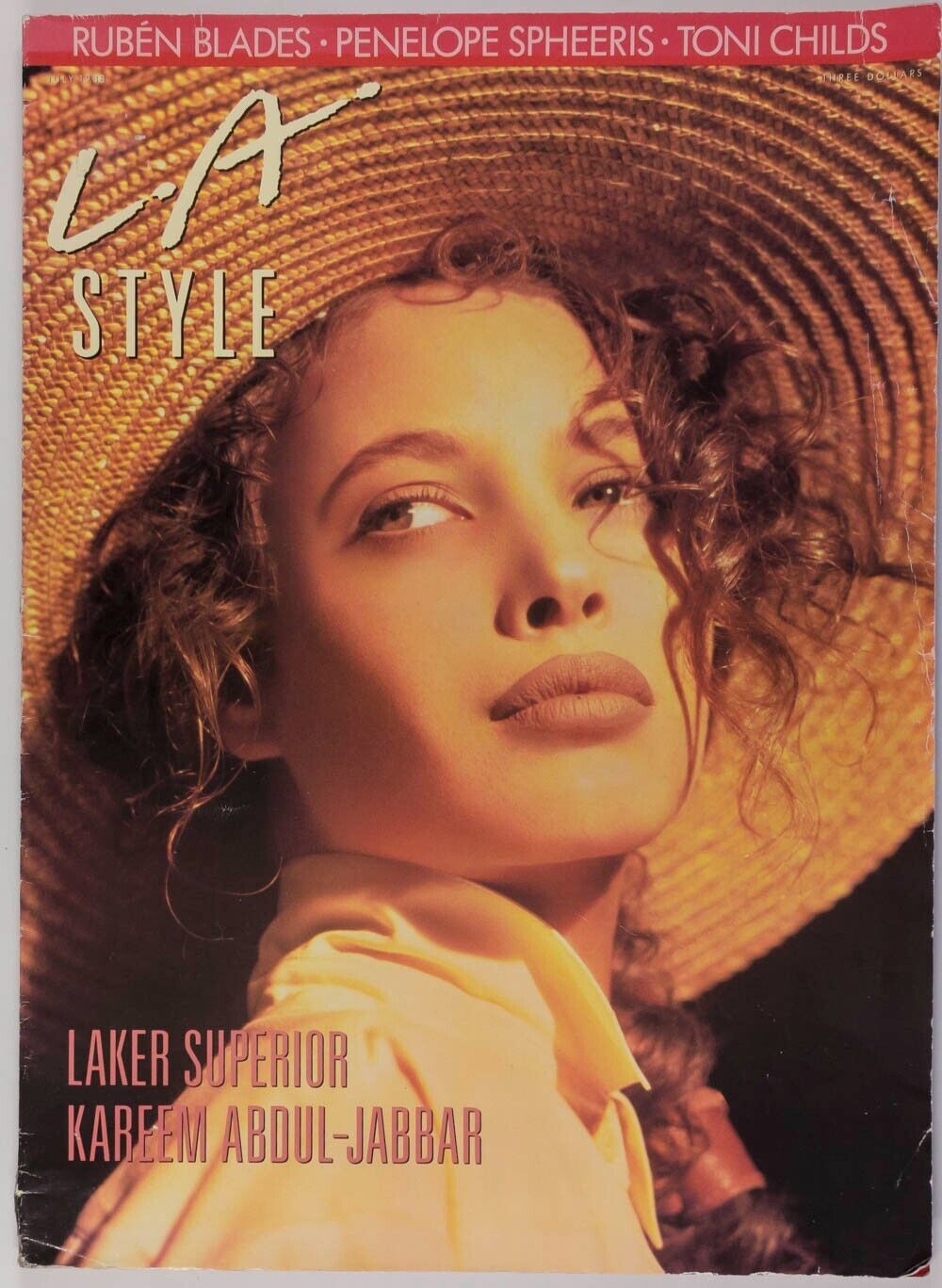 Chisty Turlington PENELOPE SPHEERIS Kareem Abdul-Jabbar RUBEN BLADES  L.A. Style