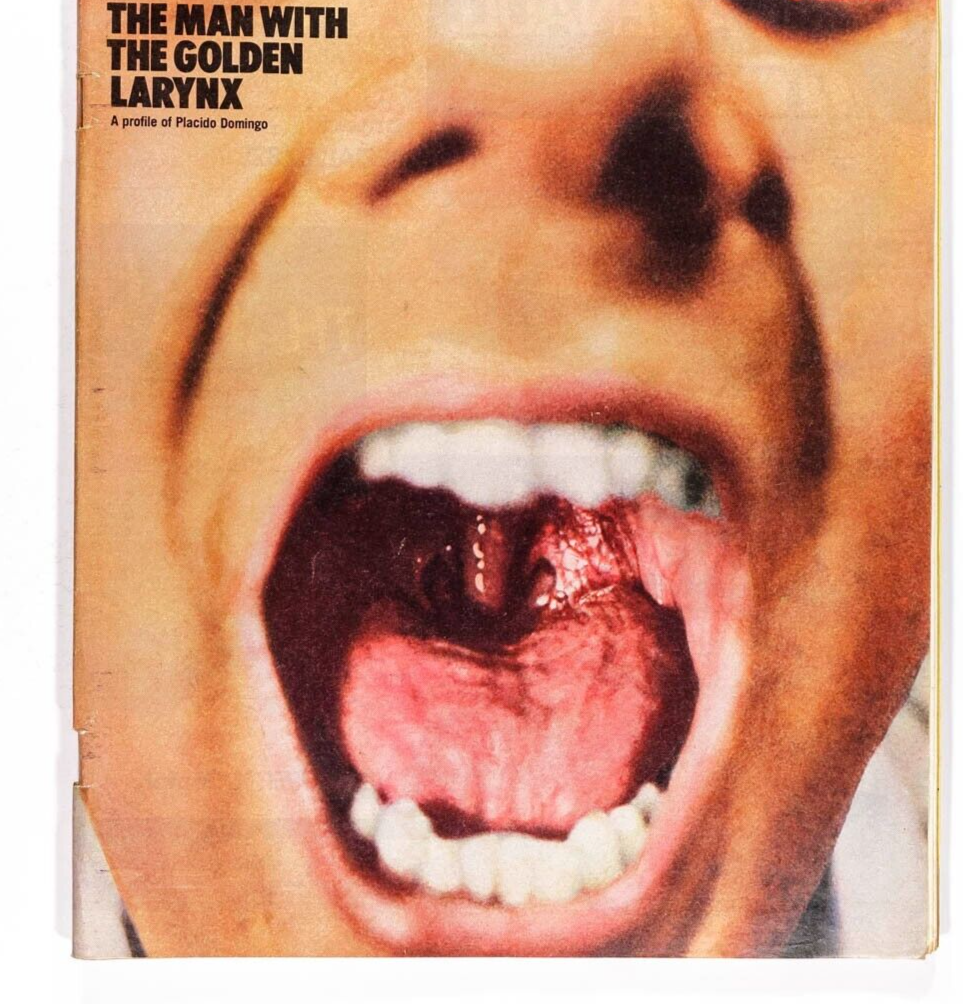 PLACIDO DOMINGO Man with the golden larynx  RARE 1980's Sunday Times magazine UK
