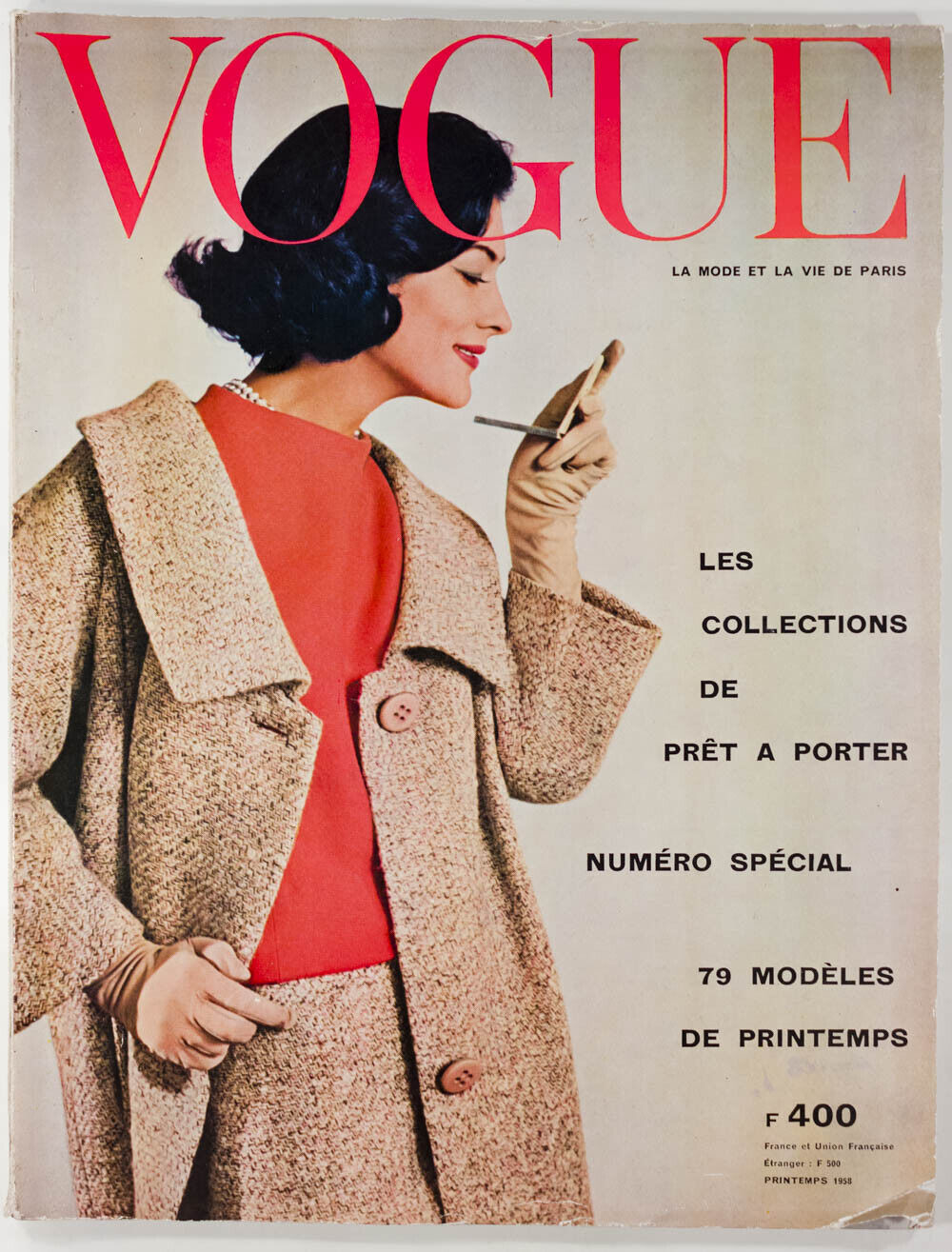 Spring RTW Collections 1963 Cecil Beaton WILLIAM KLEIN Andre Malraux PARIS VOGUE