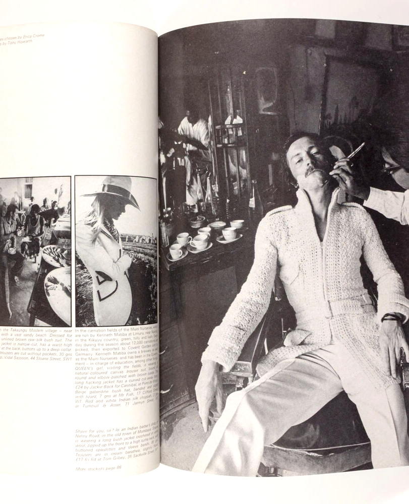 KENYA Penelope Tree BRIAN ALDISS Nancy Cunard QUEEN magazine July 1969 Italy YSL