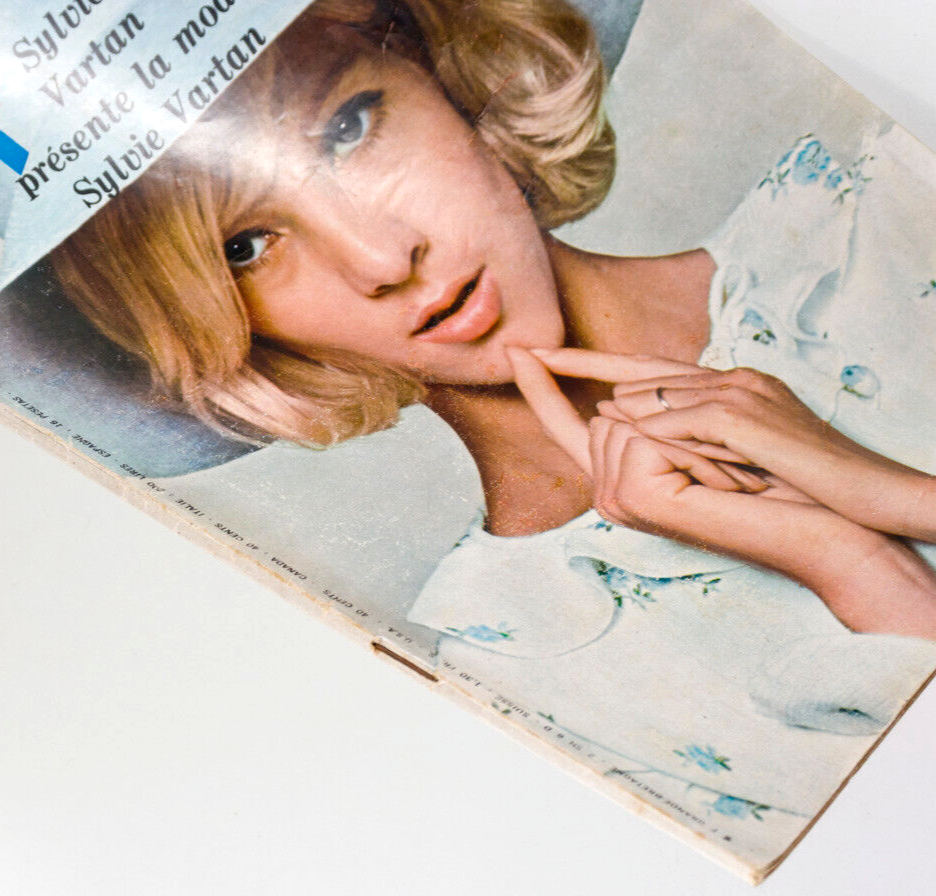 SYLVIE VARTAN Ungaro SUSAN HAMPSHIRE Duffy CHARLES AZNAVOUR French Elle magazine