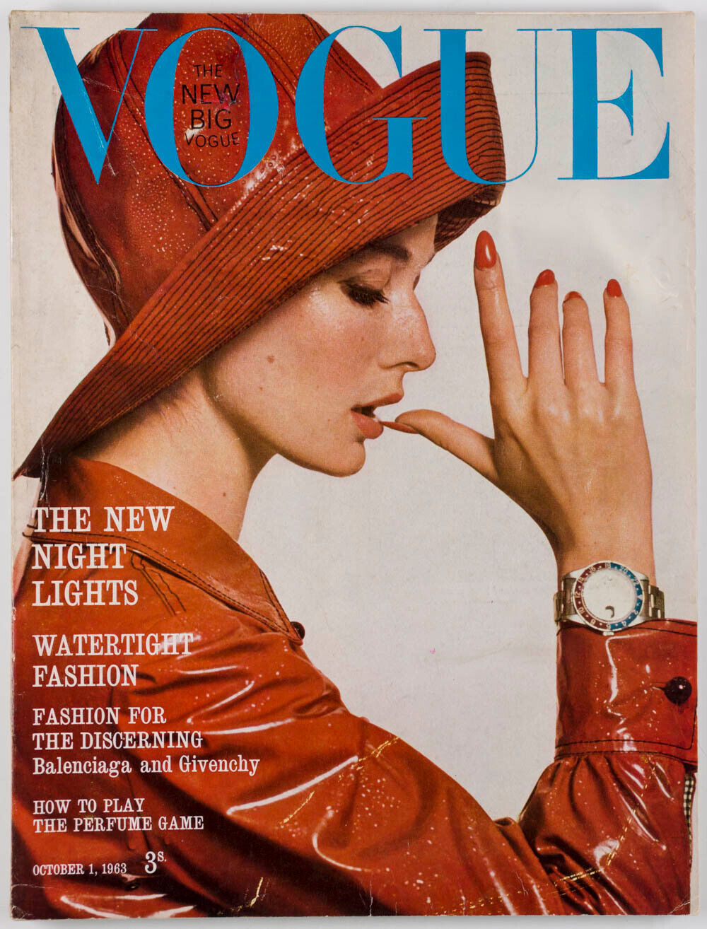 Tania Mallet ROLEX WATCH Jean Shrimpton BIBA Nancy Kwan GIVENCHY Duffy VOGUE vtg