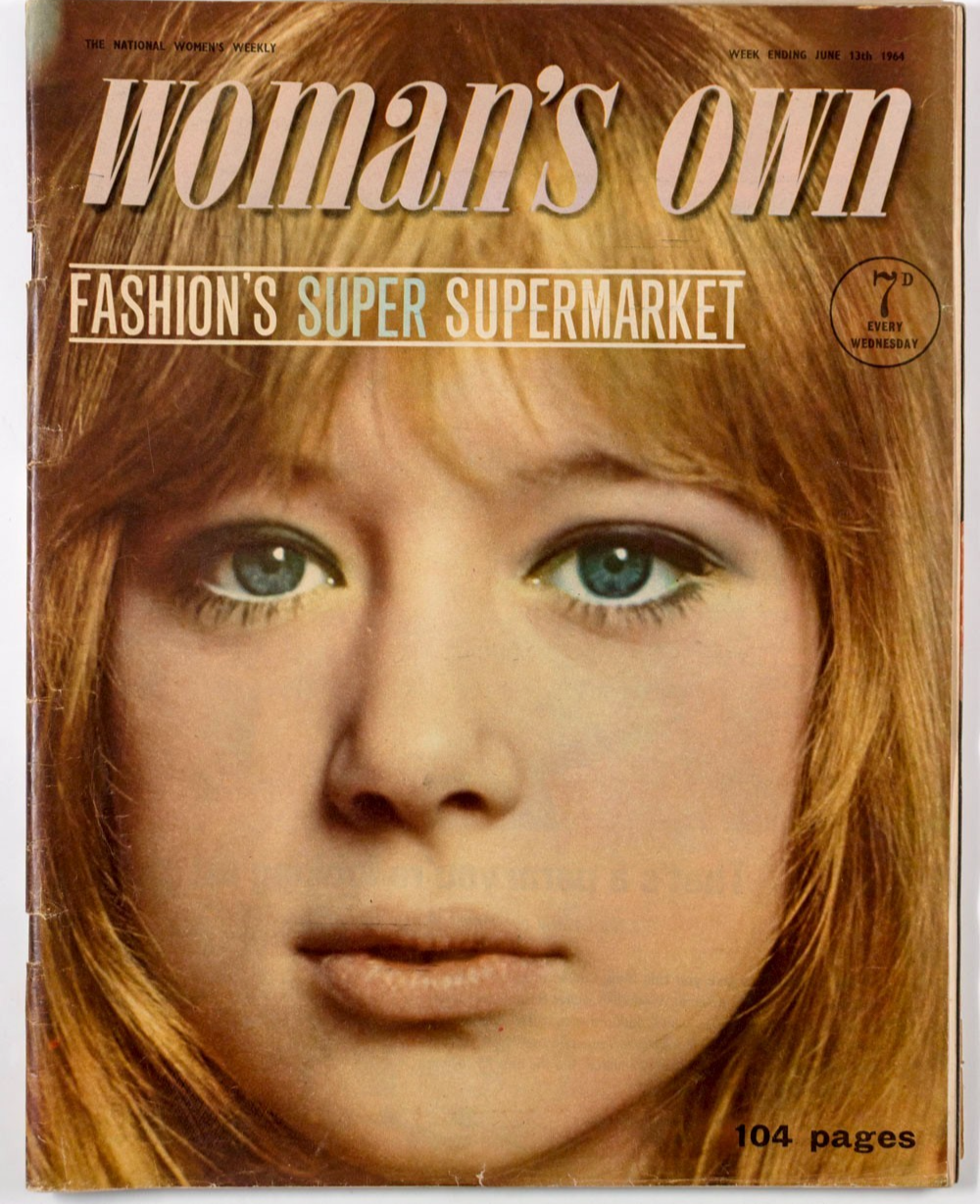 PATTIE BOYD Rita Hayworth HURN Audrey Hepburn WOMAN'S OWN magazine 13 June 1964